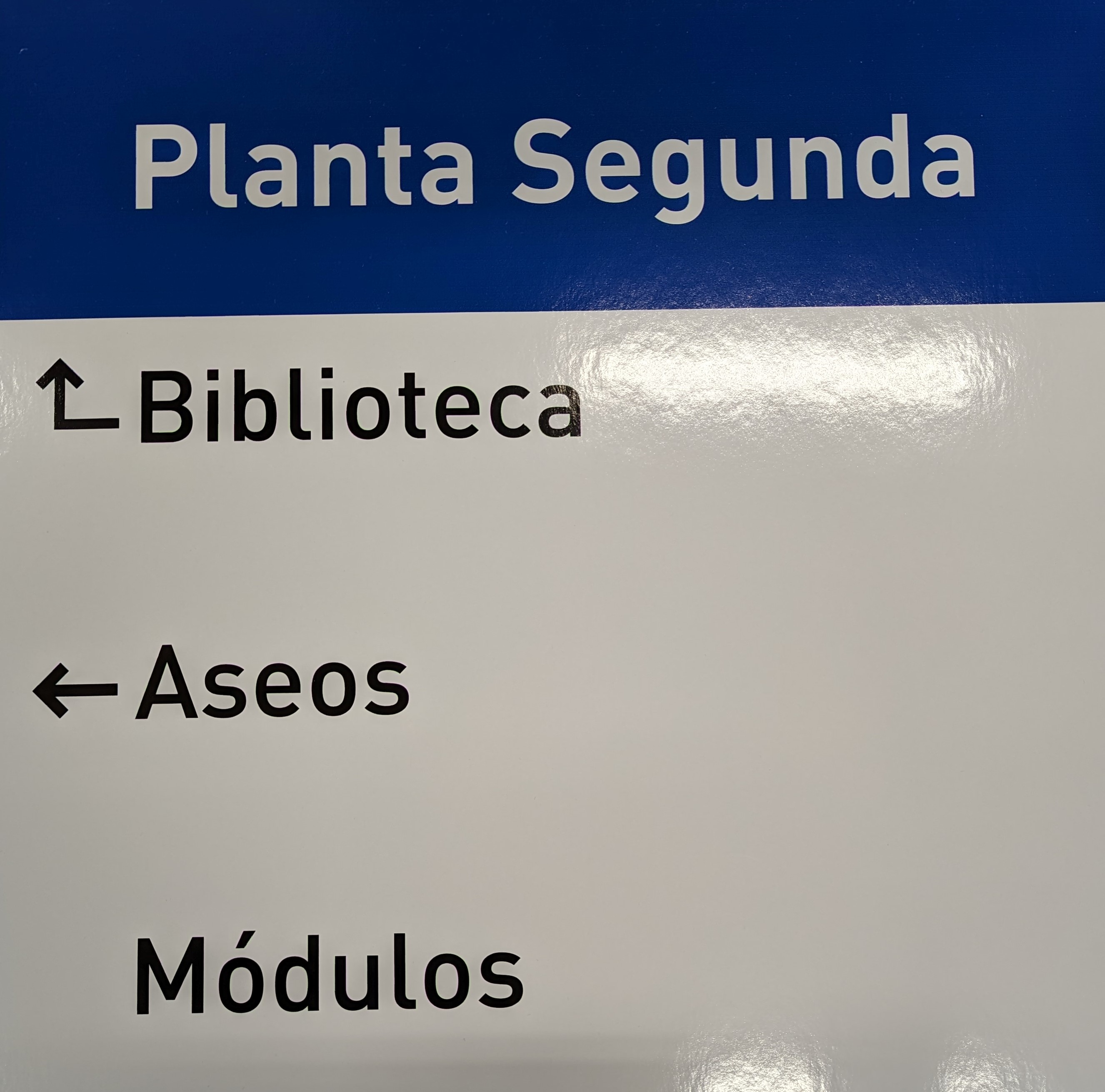 cartel señalización